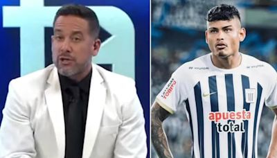 Óscar Del Portal defendió a Jeriel De Santis y reveló el motivo de su mal momento en Alianza Lima: “Se llenó solo de presión”