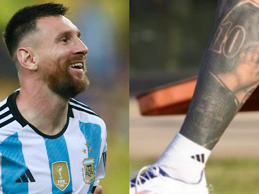 Lionel Messi training at Inter Miami but not for MLS side! World Cup winner links up with Argentina’s Copa America squad – with Barcelona tattoo on display | Goal.com Kenya