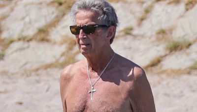 Shirtless Eric Clapton, 79, showcases his age-defying looks on holiday