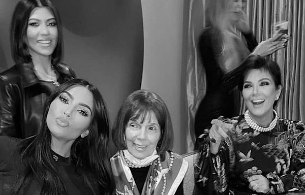 Kim Kardashian Celebrates Mother's Day as She Poses with Mom Kris, Grandma MJ and Kids in Cute Post