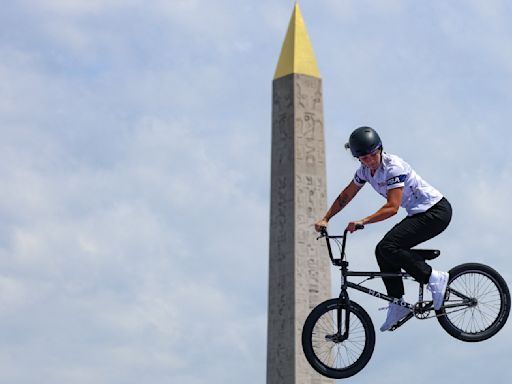 Paris Olympics: USA's Perris Benegas wins silver in BMX Freestyle; men stage furious chase for gold