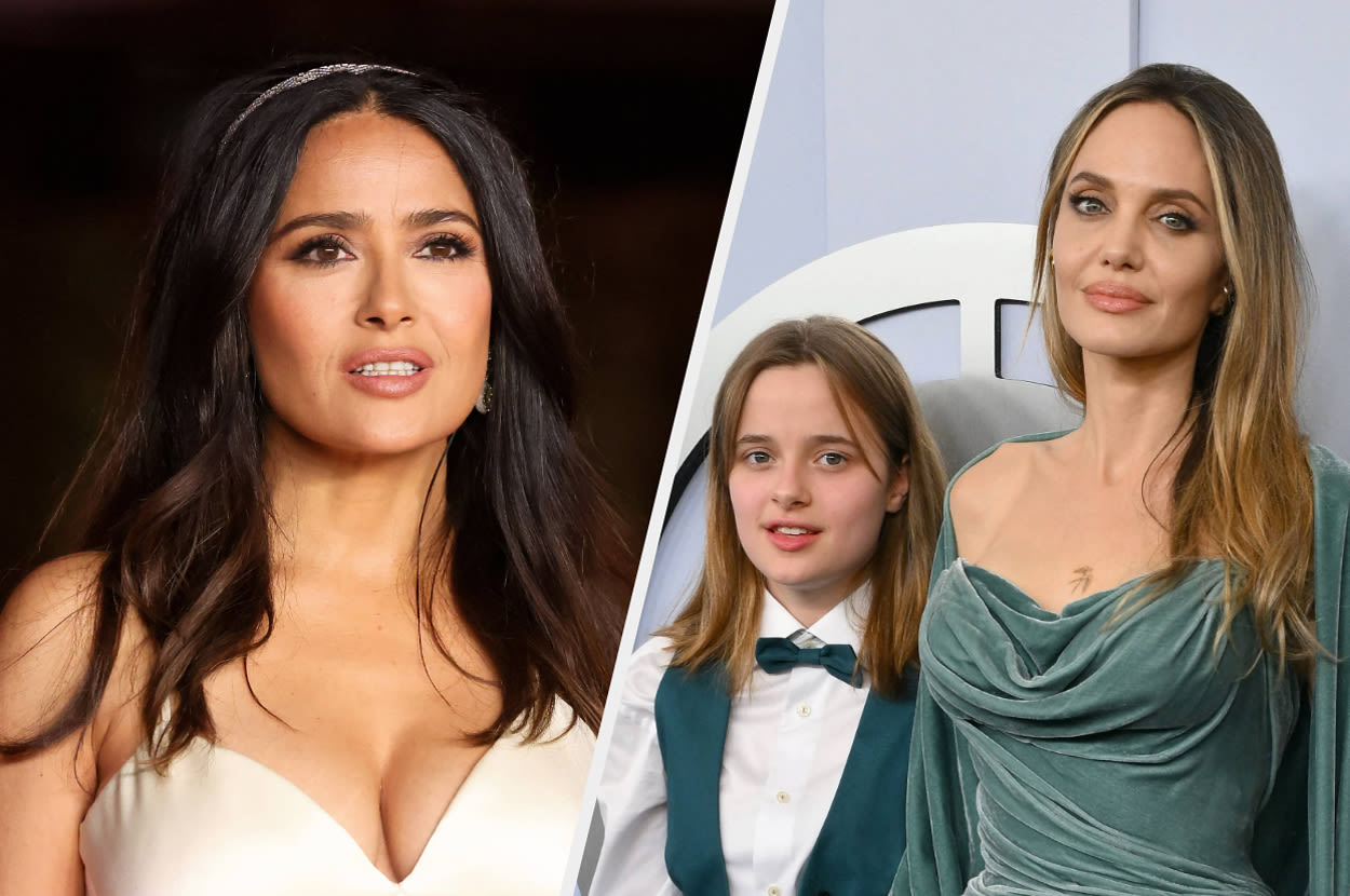 Salma Hayek Praised Angelina Jolie And Her “Genius” Daughter Vivienne In A Sweet Instagram Post Celebrating ...