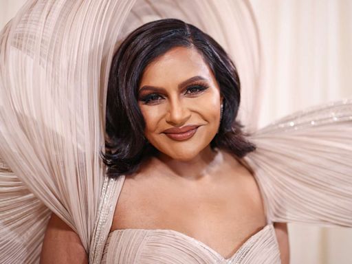 Mindy Kaling's Enormous Train at the 2024 Met Gala Requires Multiple Handlers on the Red Carpet