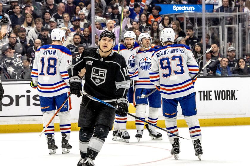 Kings fall to Oilers in a Game 4 shutout, moving to the brink of elimination