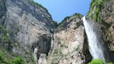 Famous waterfall in China goes viral after hiker finds pipe supplying it