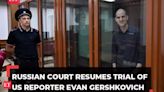 Wall Street Journal reporter Evan Gershkovich returns to court in Russia for 2nd spy trial hearing