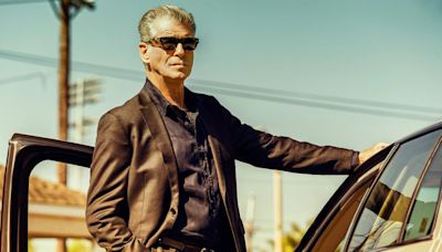 Fast Charlie movie review: Pierce Brosnan, Morena Baccarin make it worthwhile