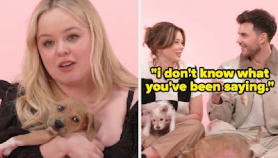 Nicola Coughlan, Luke Newton, Claudia Jessie, And Luke Thompson Just Talked About "Bridgerton" While Playing With Puppies
