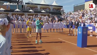 Así reaccionó Nadal tras su derrota ante Borges - MarcaTV