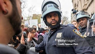 NY: Pro-Palestinian Protests Continue At Columbia University In New York City