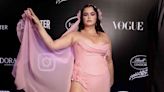 Barbie Ferreira Paired Flip-Flops With a Veil