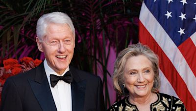 Bill and Hilary Clinton announce 'full endorsement' of Kamala Harris