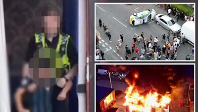 Young boy hauled from home in footage of moment 'which sparked Leeds riot’