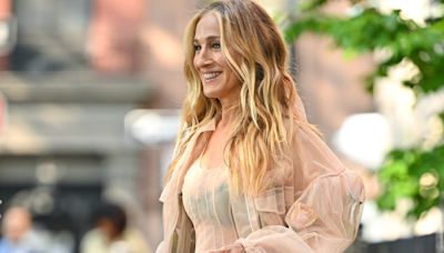 Sarah Jessica Parker copies two UK movie stars with viral see-through dress