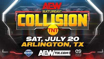 All Elite Wrestling anuncia parte de la cartelera de AEW Collision del 20 de julio
