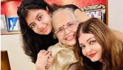 Aishwarya Rai Bachchan's Mom Enjoys Birthday Celebration With Quartet Of Cakes