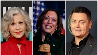 Comics and Elders for Harris: Nick Offerman Sings How He’s ‘Proud to Be a Kamala Man,’ Jane Fonda Criticizes the ‘Orange...