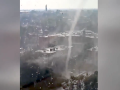 Tornado tears through downtown Buffalo, sends debris flying