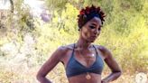 Naomi Campbell, 54, shows off her impressive yoga skills on Ibiza trip