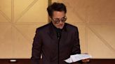 “Oppenheimer”'s Robert Downey Jr. Calls Himself 'Most Improved Player' in Golden Globes 2024 Acceptance Speech