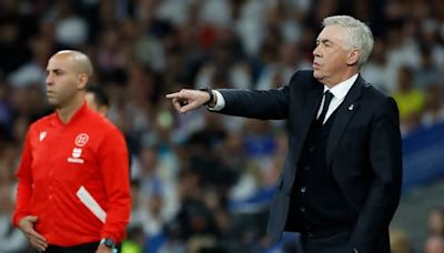 Carlo Ancelotti: "No era gol porque no hay una imagen clara que demuestre que ha entrado"