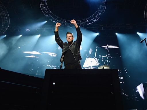 Wild scenes as The Killers pause O2 gig to show England win before launching into Mr Brightside