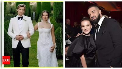 'Stranger Things' star Millie Bobby Brown ties the knot with Jake Bongiovi: Revisiting her controversial bond with Drake | - Times of India