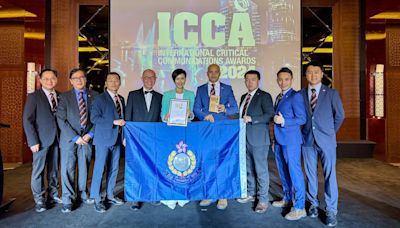 HKPF's HKSOS - RescueAI wins Best Use of Advanced Technology in International Critical Communications Award 2024