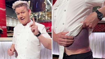 Gordon Ramsay says he's 'lucky to be alive' after bike accident - and thanks his helmet