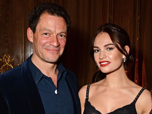 Dominic West admits 2020 photos with Lily James were 'deeply stressful' for his wife