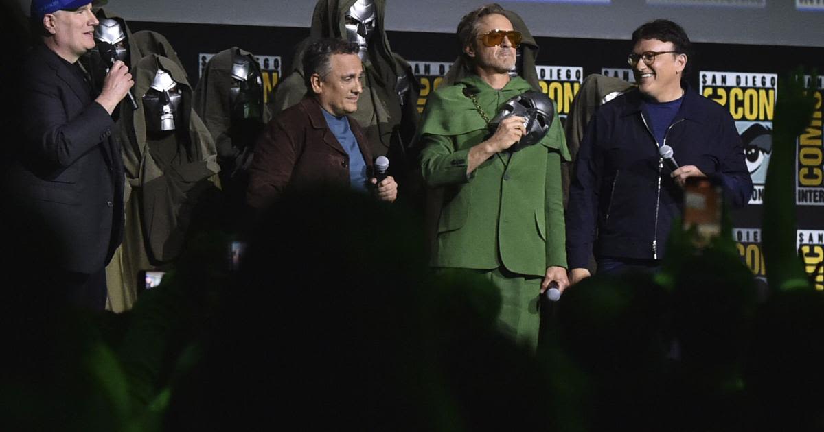 Robert Downey Jr. is returning to 'Avengers' films as a villain in 1 of Marvel's Comic-Con twists