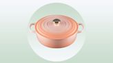 Pssst: You can save 35% on a Le Creuset Dutch oven in the brand new Peche color — just in time for summer