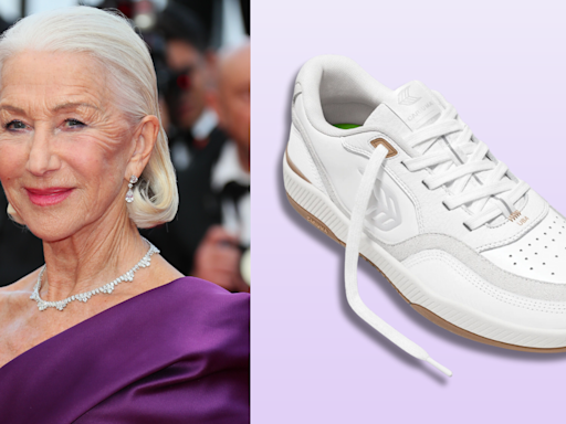 This Helen Mirren-approved brand just launched a classic, comfy sneaker you'll want to wear all summer