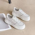 真皮休閒鞋DANDT百搭牛皮沖孔厚底板鞋（22 JAN M9203-2）同風格請在賣場搜尋 WXY 或 華流鞋款