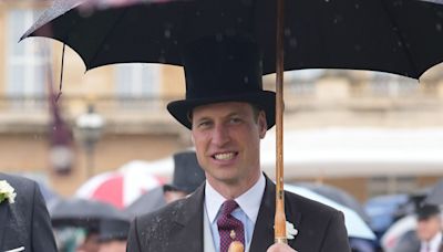 ‘Good weather for swimming’ as William welcomes guests to Palace garden party