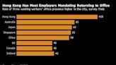 调查：香港雇主要求“重返办公室”的比例为亚洲最高