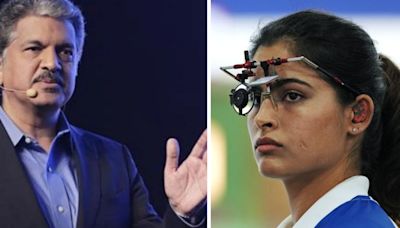 ‘Medal is bronze, look is pure gold’: Anand Mahindra on Manu Bhaker's historic Olympic win