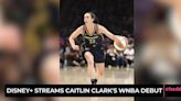 Caitlin Clark's WNBA Debut Streams Live on Disney Plus