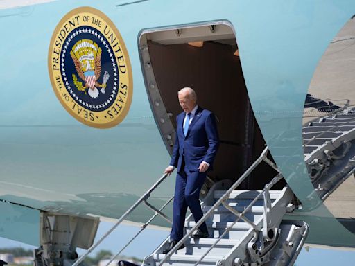 Biden visits Wisconsin to laud a new Microsoft facility, meet voters — and troll Trump