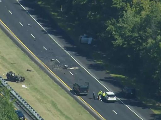 Fatal accident on Route 55 today closes northbound lanes in Gloucester County, New Jersey