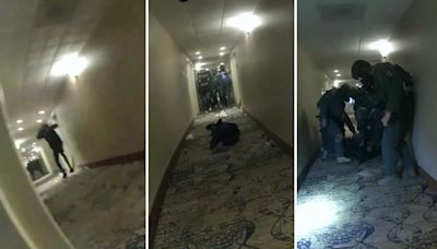 Demandan a Policía por disparar a hombre que no salía de habitación de hotel