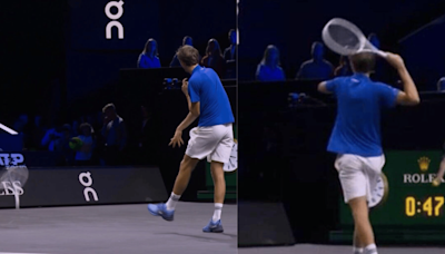 'It Was Horrible From Me': Daniil Medvedev Reacts To His Racquet Throwing Incident At Laver Cup 2024