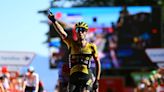 Vuelta a España stage 4: Primož Roglič scores hilltop sprint, secures red jersey