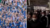 Maskless crowds at World Cup cause uproar in China