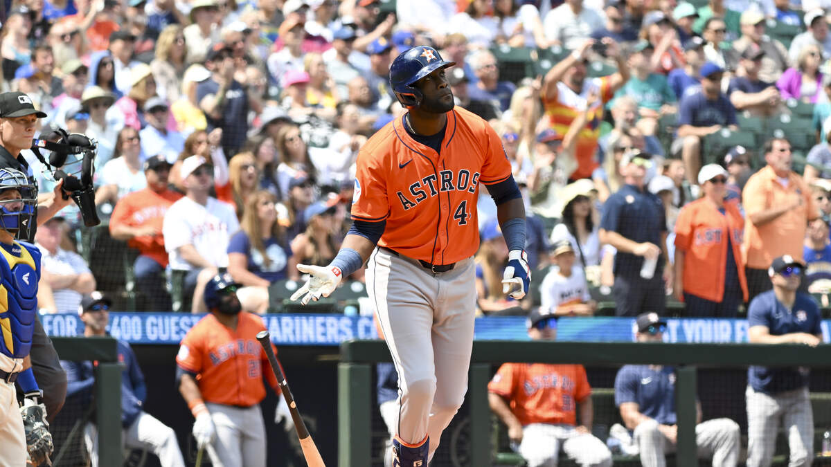 Yordan Alvarez Hits for the Cycle in Seattle | SportsTalk 790 | Chris Gordy