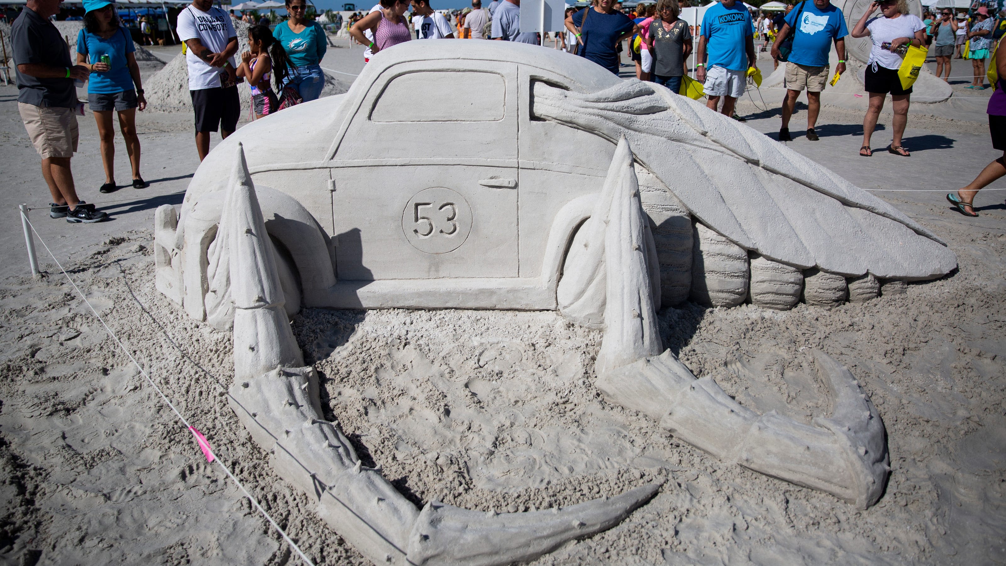 Sand sculpting on Fort Myers Beach is coming back. Here are video highlights from the past