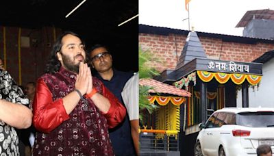 Anant Ambani visits Krishna Kali Temple ahead of wedding with Radhika Merchant