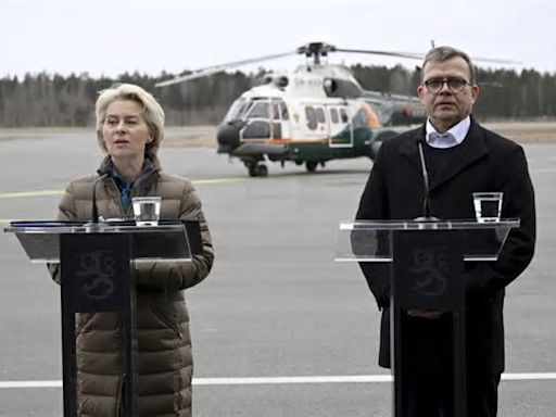 Besuch an Grenze zu Russland: Wie von der Leyen Finnland unterstützen will