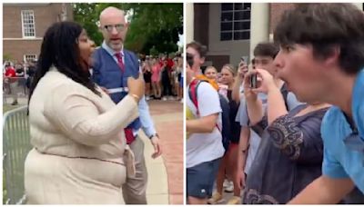 Ole Miss Students Appear to Mock Black Protester With Monkey Noises