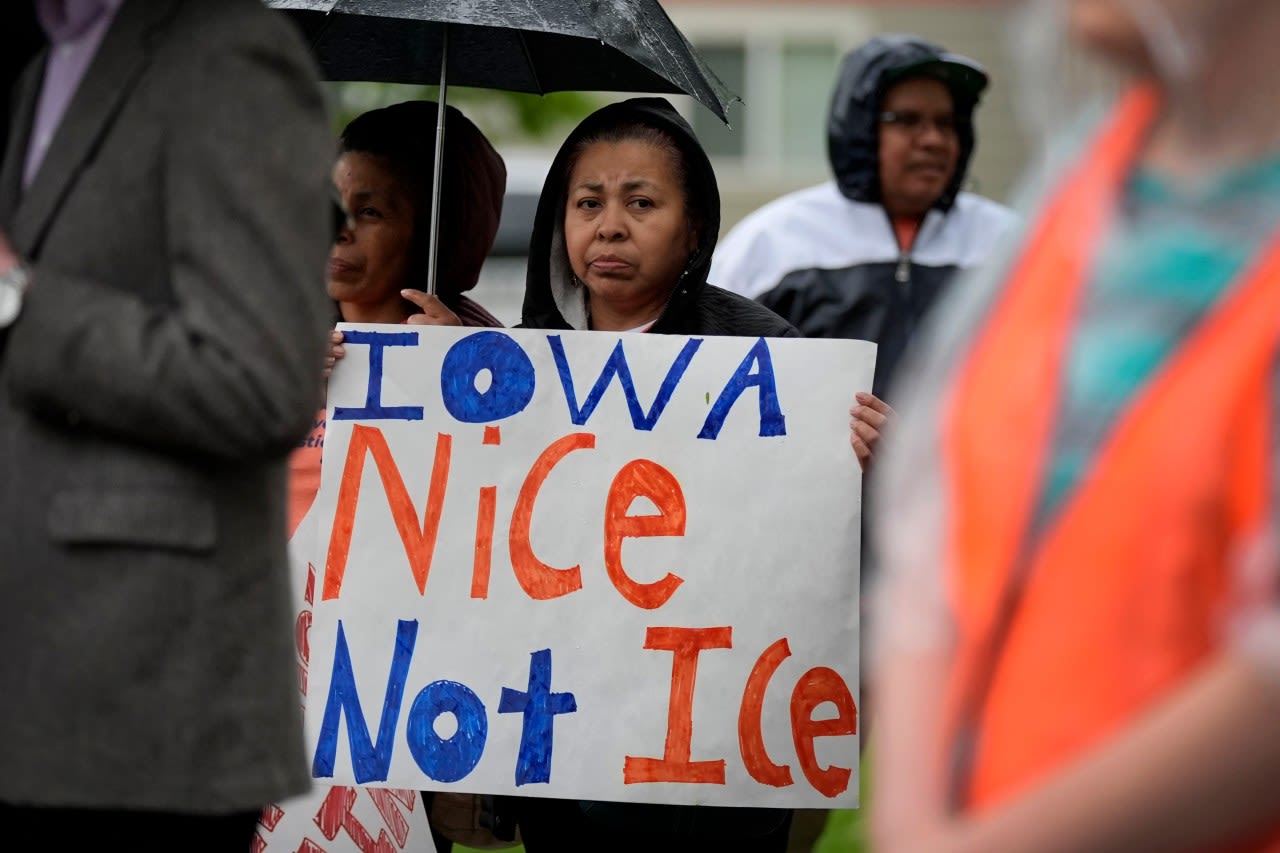 Justice Department warns it plans to sue Iowa over new state immigration law